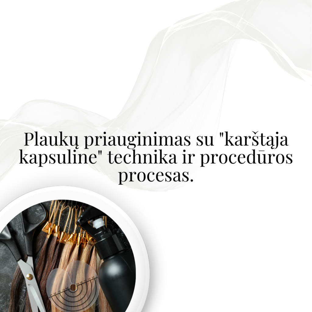 Plaukų priauginimas su 