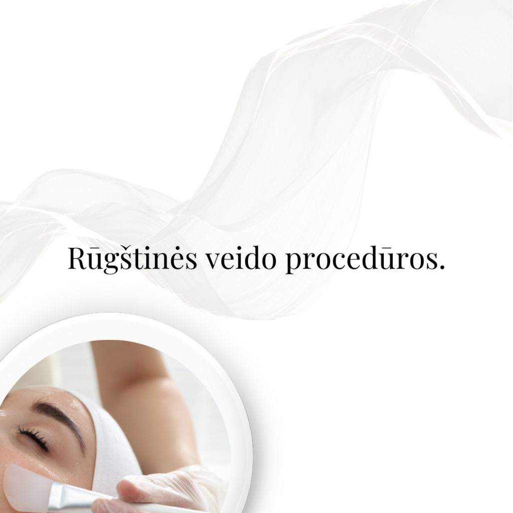 Rūgštinės veido procedūros