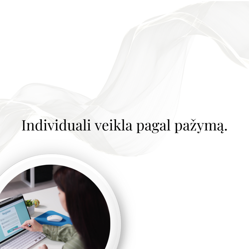 Individuali veikla pagal pažymą