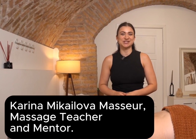 Practical part - back massage