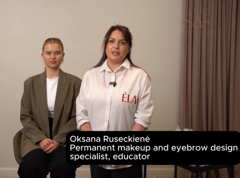 Eyebrow and eyelash lamination and tinting