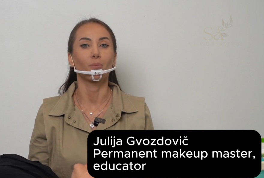 Permanent makeup procedure after removal