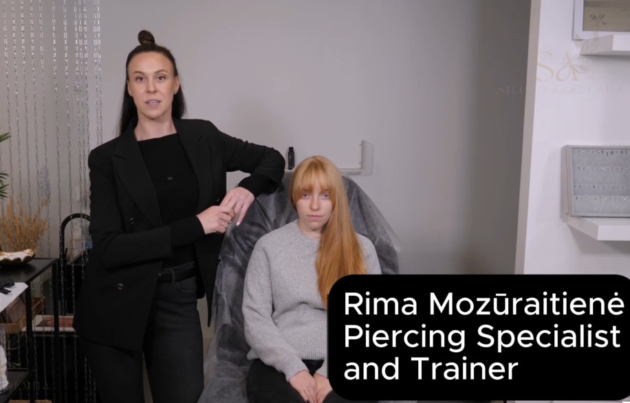 Earring piercing technique