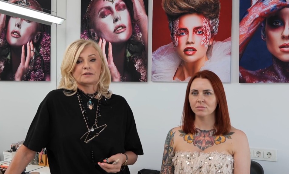 Natural, modern makeup