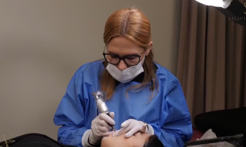 Permanent lip makeup online training